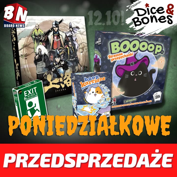 Dice&Bones – Poniedziałkowe przedsprzedaże