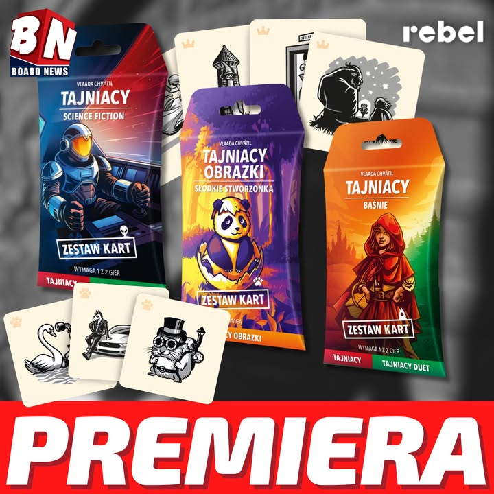 Rebel – Tajniacy – Pakiet rozszerzeń: Sci-Fi, Bajki, Słodkie Stworki