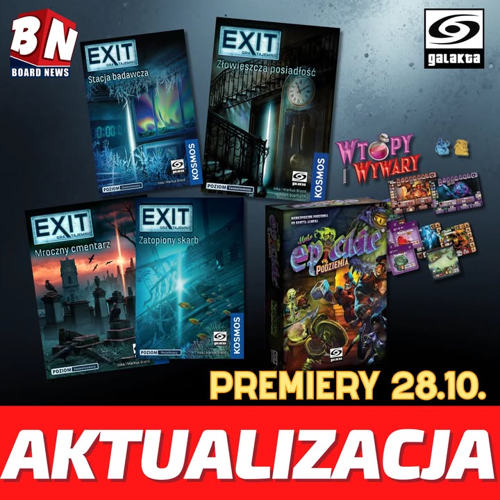 Galakta – Aktualizacje