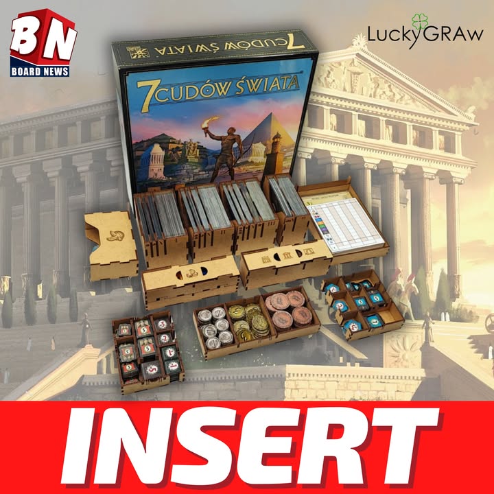  Lucky GRAw – Insert do gry 7 Cudów Świata (druga edycja) 