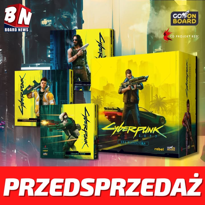  Go On Board – Cyberpunk 2077: Gra planszowa 
