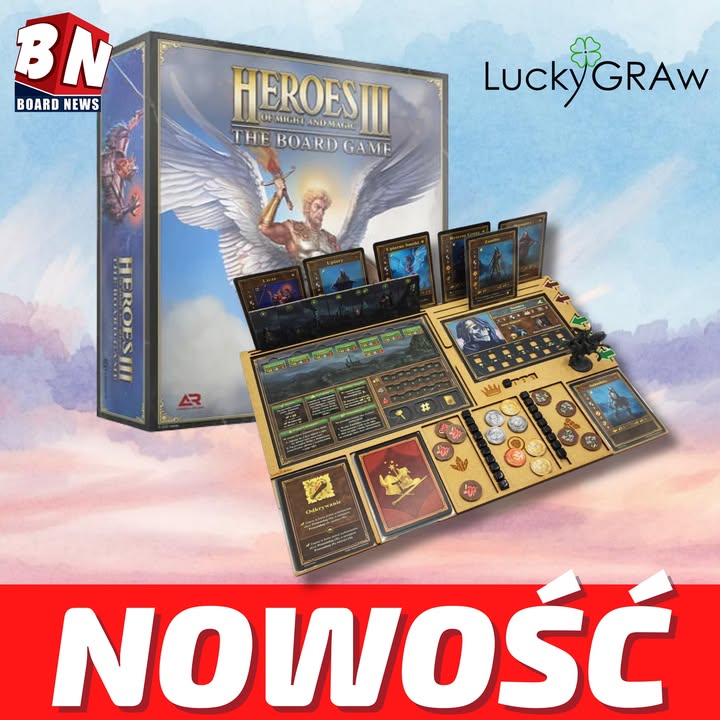 Lucky GRAw – Insert do gry Heroes of Might and Magic III: The Board Game