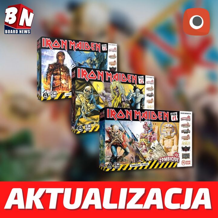  Portal Games - koniec tłumaczenia Iron Maiden Pack 1-3 