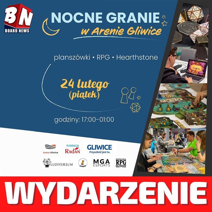 Nocne Granie luty 2023r - Arena Gliwice