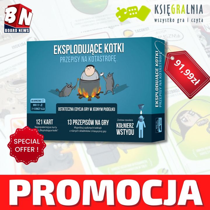 Księgralnia - Eksplodujące Kotki Przepis na Katastrofę