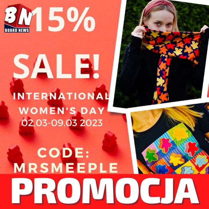 Mrs Meeple - Promocja na Dzień kobiet