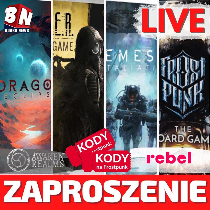  LIVE On Table - Nowości od Awaken Realms i Rebel 
