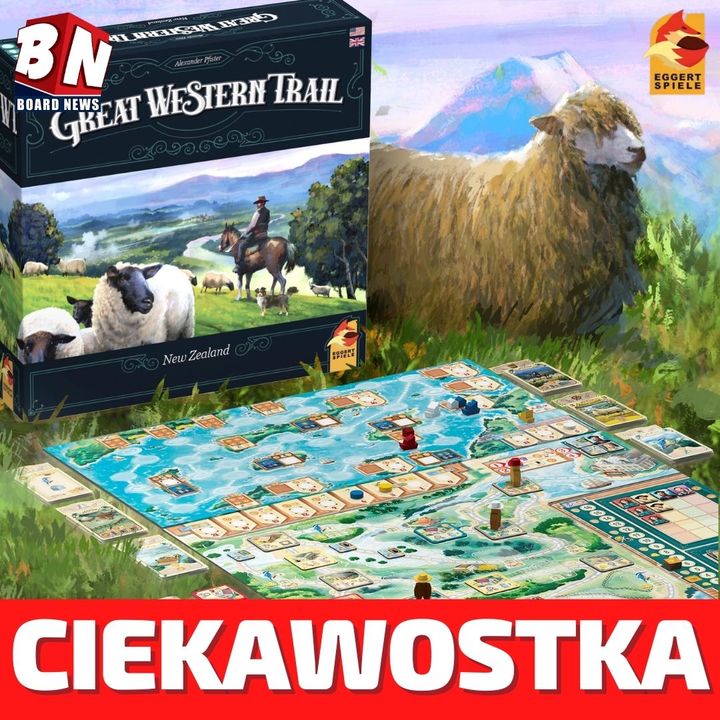 PLan B Games - Great Western Trail Nowa Zelandia