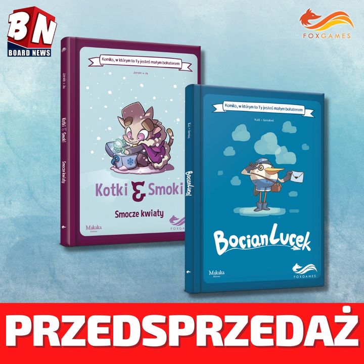  Fox Games - Bocian Lucek oraz Kotki i Smoki: Smocze Kwiaty 