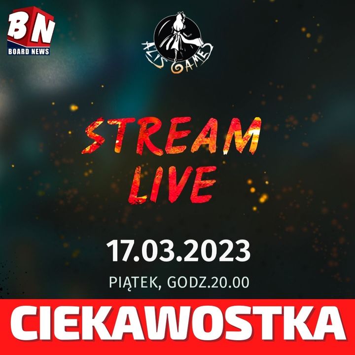 AlisGames  - Zaproszenie na stream