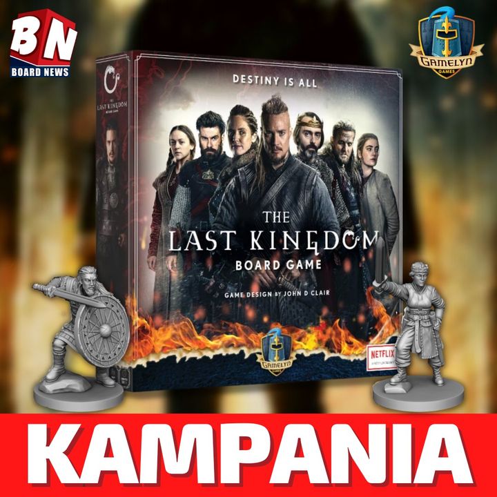  Gamelyn Games - The Last Kingdom Board Game 