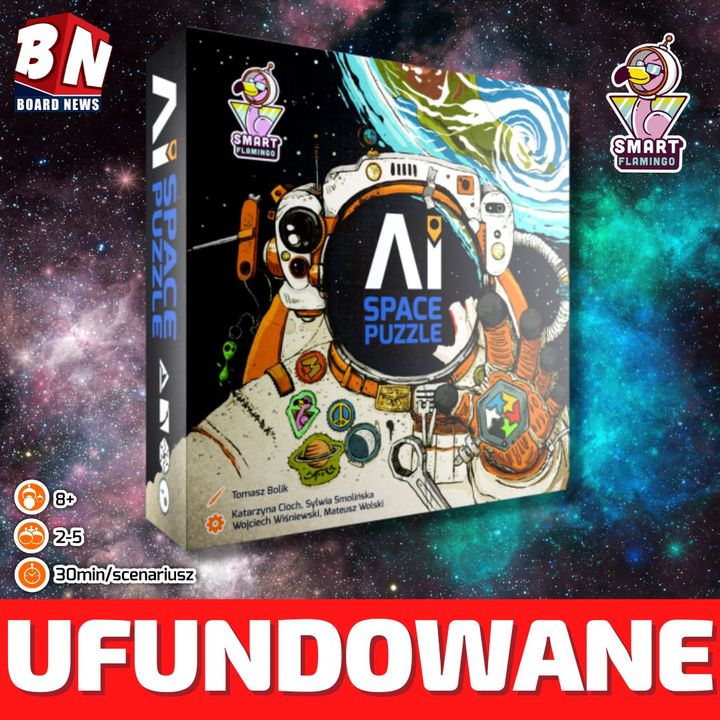  Smart Flamingo - AI Space Puzzle 