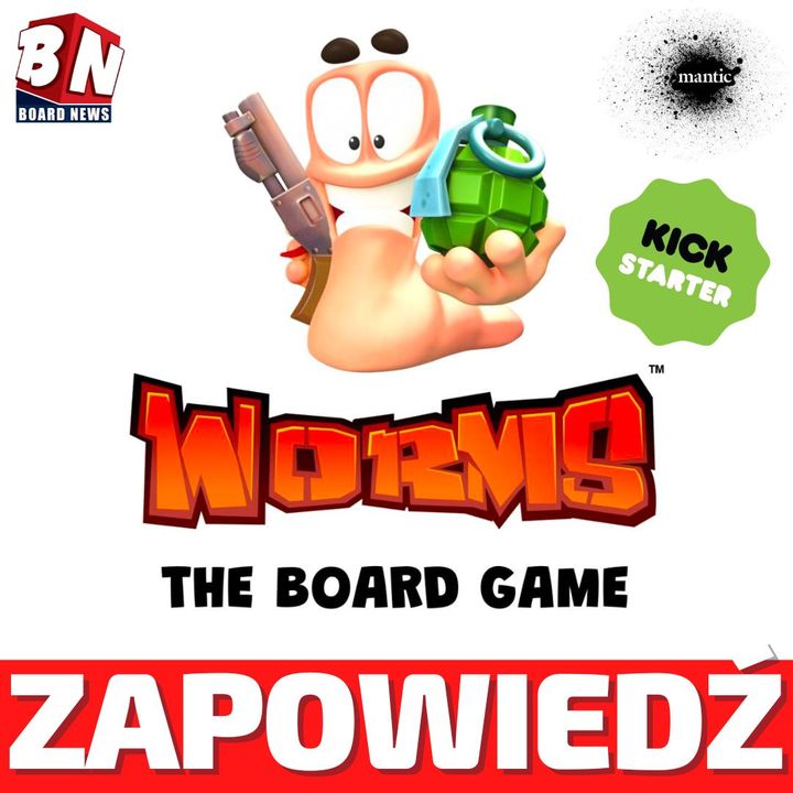 Mantic Games -Worms the boardgames