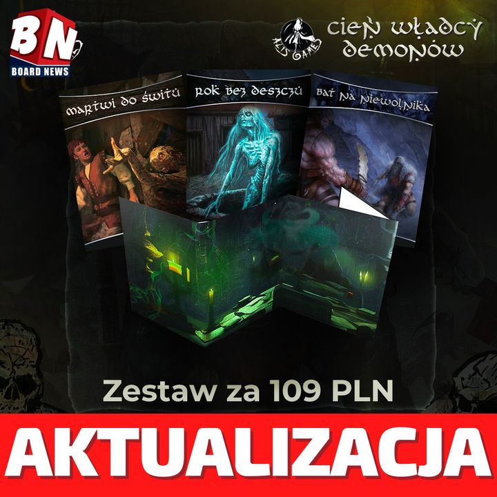 AlisGames - Karty Demona: 3 nowe przygody oraz ekran mistrza gry