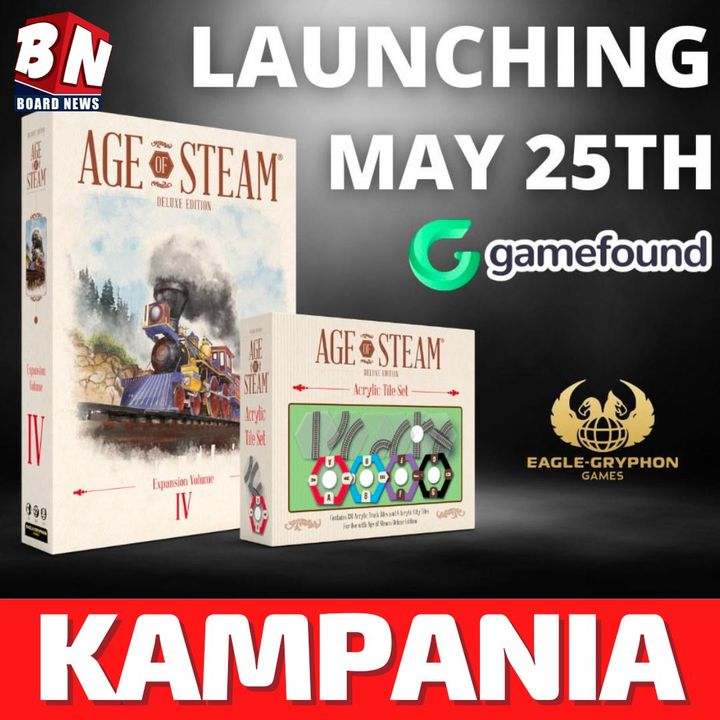 Eagle Gryphon Games - Age of Steam IV rozszerzenie