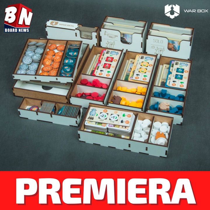 WarBox - Insert do Great Western Trail wraz z Kolejami na północ