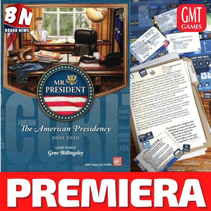 GMT Games - Mr. President: The American Presidency 2001-2020