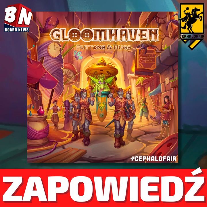 Cephalofair Games - Gloomhaven: Buttons & Bugs