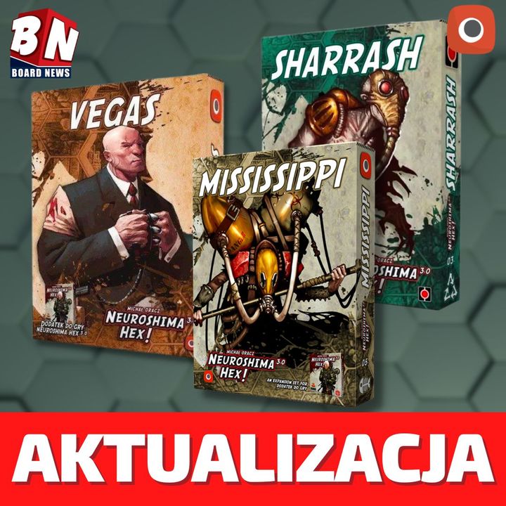 Portal Games - Powrót dodatków do Neuroshimy Hex