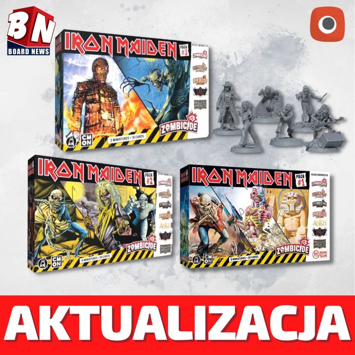  Portal Games - Iron Maiden Pack 1-3 w produkcji