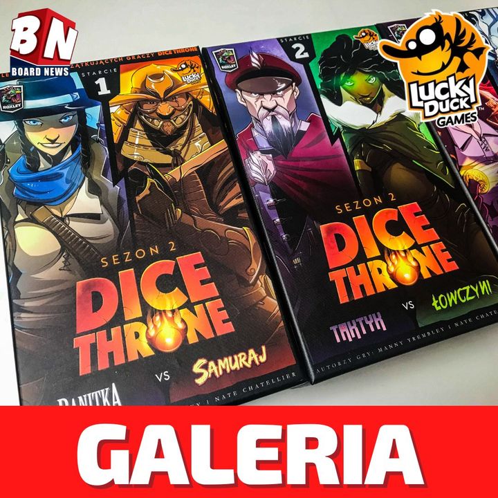 Lucky Duck Games - Dice Throne Sezon 2