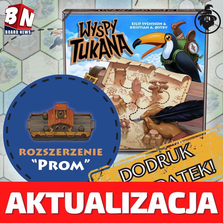 Moria Games - Wyspa Tukana oraz dodatek Prom