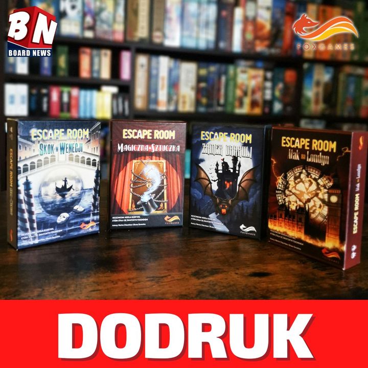 Fox Games - Skok w Wenecji, Magiczna Sztuczka, Zamek Drakuli oraz Atak na Londyn