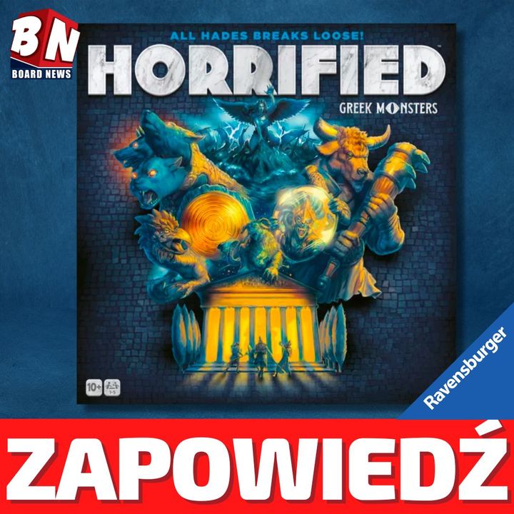  Ravensburger - Horrified: Greek Monsters