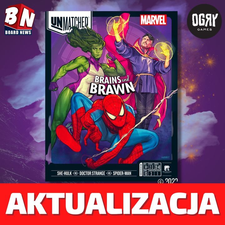  Restoration Games - Unmatched: Brains and Brawn