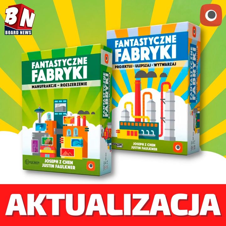  Portal Games - Fantastyczne Fabryki wraz z dodatkiem