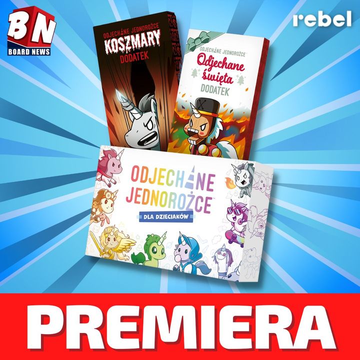 Rebel- Odjechane Jednorożce dla dzieciaków, Koszmary oraz Odjechane Święta