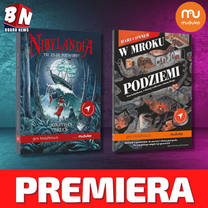 Muduko - W mroku podziemi oraz Nibylandia. Tu żyją potwory