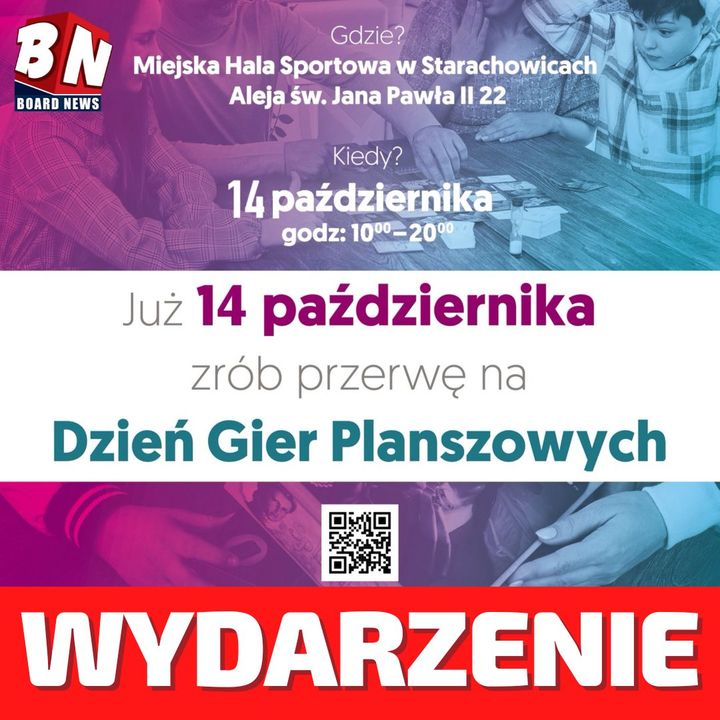 Dzień Gier Planszowych - 14 Października w Starachowicach
