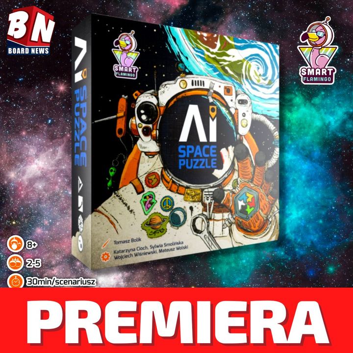  Smart Flamingo - AI Space Puzzle 