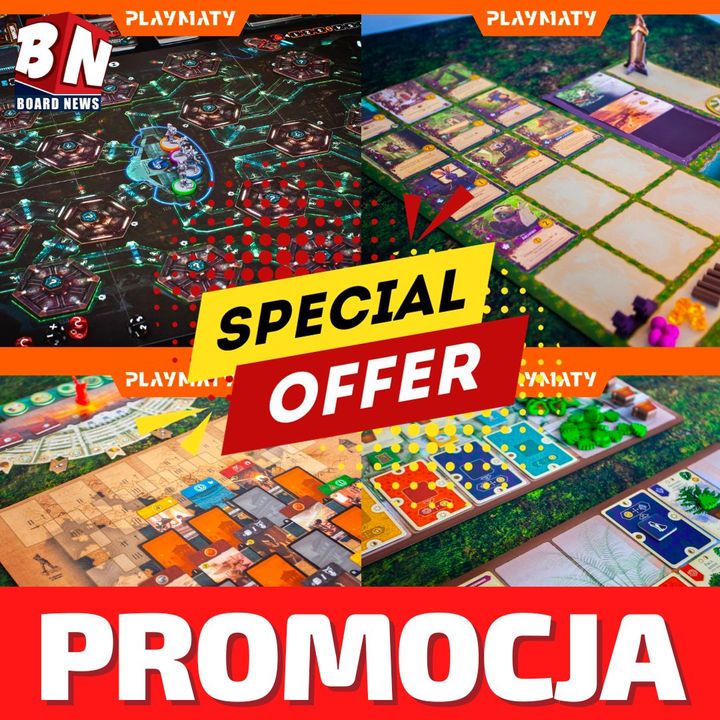 Playmaty - Promocja z okazji Dnia Gier Planszowych 