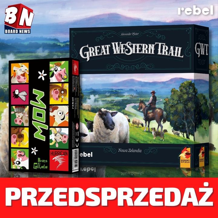 Rebel - Great Western Trail: Nowa Zelandia oraz MOW