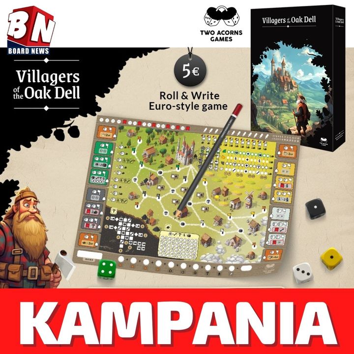 Two Acorns Games - Villagers of The Oak Dell