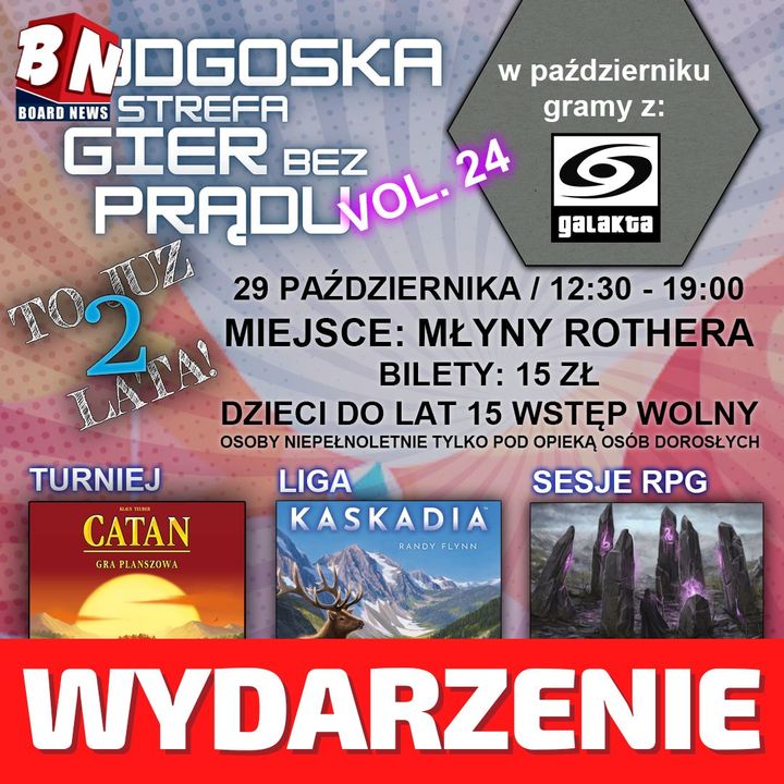 Wydarzenie - Bydgoska Strefa Gier Bez Prądu vol.24