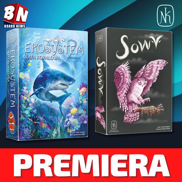 Nasza Księgarnia – Ekosystem: Rafa koralowa oraz Sowy