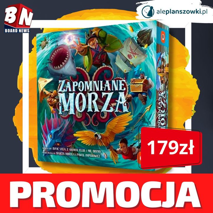 AlePlanszówki - Zapomniane Morza
