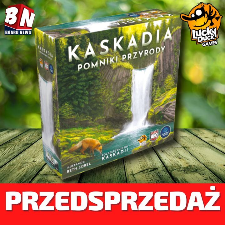 Lucky Duck Games - Kaskadia: Pomniki przyrody