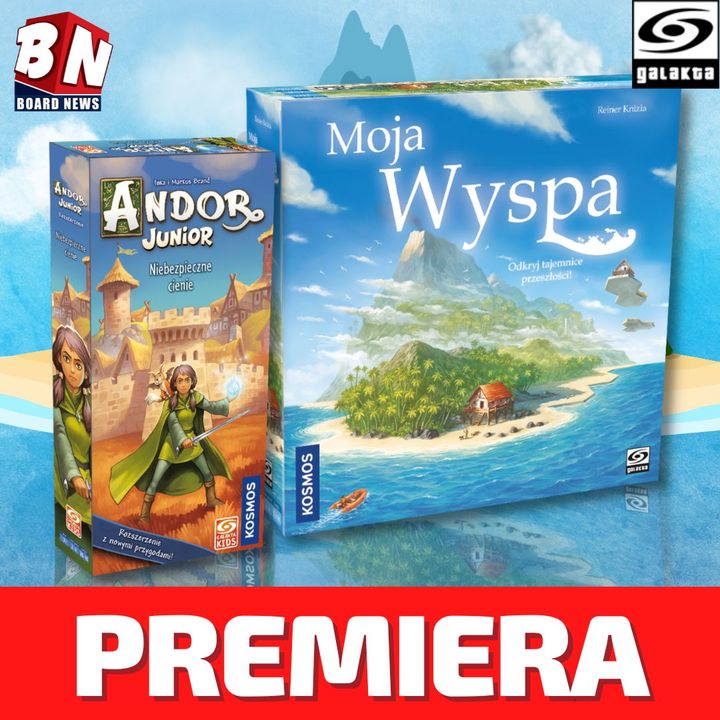  Galakta - Andor Junior Niebezpieczne cienie oraz Moja wyspa