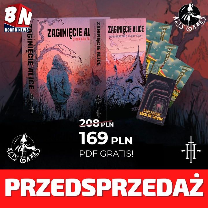 AlisGames - Zaginięcie Alice wraz z rozszerzeniem Silent Falls