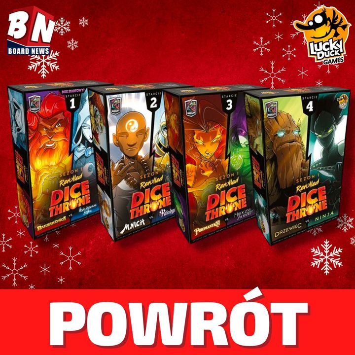 Lucky Duck Games - Dice Throne sezon 1