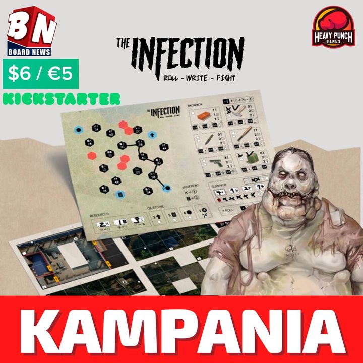 Heavy Punch Games - The Infection: Roll, Write and Fight