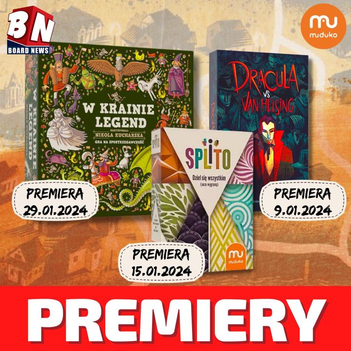 Muduko - Premiery stycznia