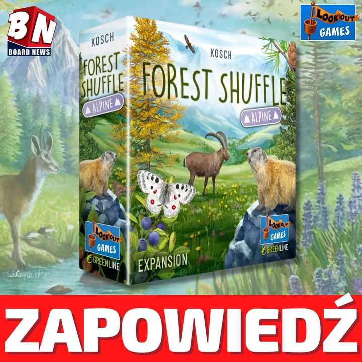 Lookout Games - Forest Shuffle Alpine