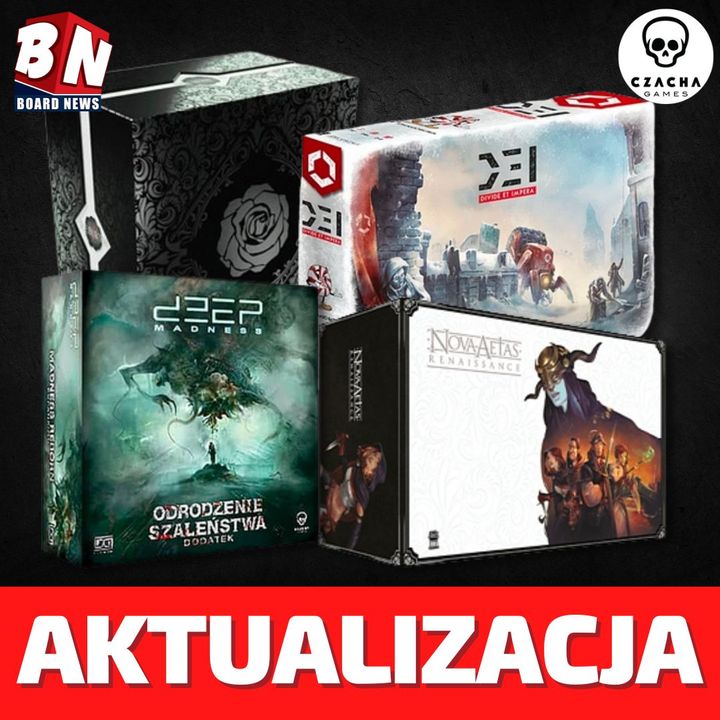 Czacha Games -  Aktualizacje wydawnicze