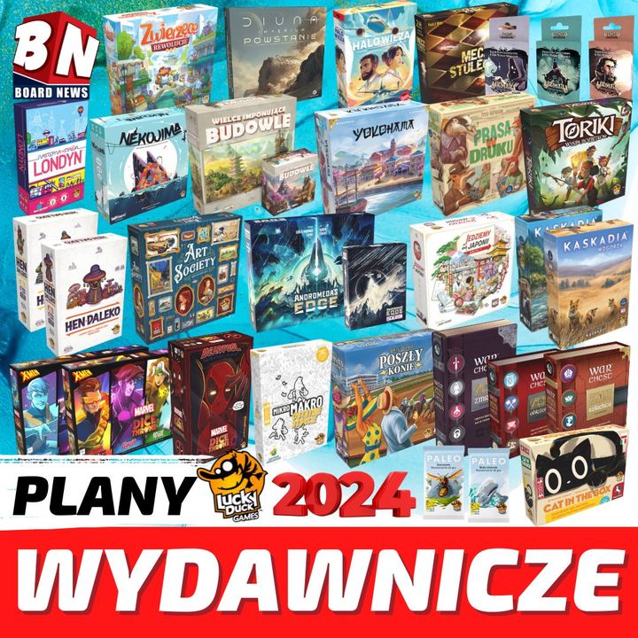 Lucky Duck Games - Plany wydawnicze