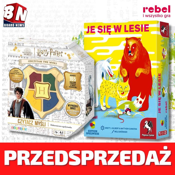 Rebel - Je się w lesie oraz Harry Potter i Czytacz myśli